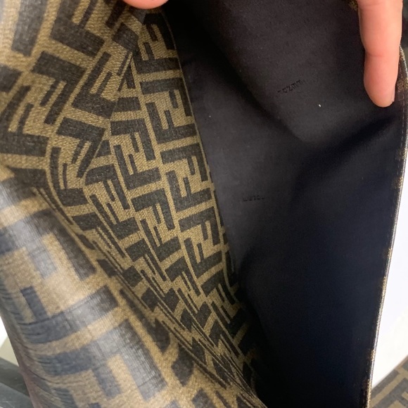 Fendi Zucca Monogram Canvas Messenger Bag - Picture 8 of 12